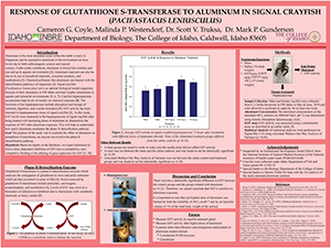 Response of glutathione S-transferase to aluminum in signal crayfish (Pacifastacus leniusculus)